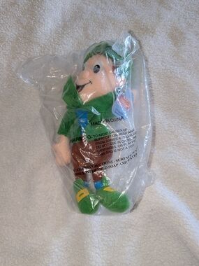 Green Elf Plush Kids Toy - Unbranded